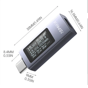 KWS-2301C �ok fonksiyonlu dijital ekran type-c test cihaz�