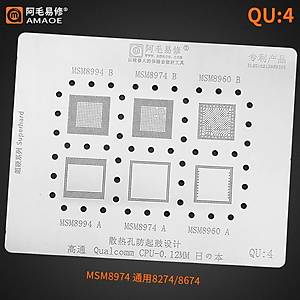 Amaoe Qualcomm QU 4 / MSM8994 B / MSM8974 B / MSM8960 B / MSM8994 A / MSM8974 A / MSM8960 A
