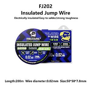 Mechanic FJ202 Yol �ekme Teli (0.02mm / 100M)