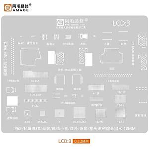 Amaoe LCD 3 / X-13PROMAX Ekran Entegresi Kal�b�
