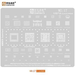 Amaoe Mi 17 / 700 / 810 / 920 / 1080 / 1100 / 1200 / MT6833V / 6877V / 6891Z / 6893Z CPU / NOTE10 / 10PRO / 11 / 11PRO / 11PRO+ / 11E / 11SE / 11� / 11T/ 11R / 12PRO / 12PRO+ / K40 / POCO M3PRO / M4PRO / X3GT