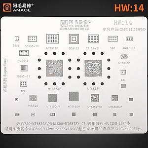 Amaoe HW 14 / 720-MT6853V / 800-MT6873V CPU / 20 / 20Plus / 20Pro / Nova8se / 9 / X10Max / Play4