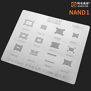 Amaoe NAND 1 / NAND FLASH /  BGA199 / BGA130 / BGA149 / BGA67 / BGA202 / BGA182 / BGA137 / BGA63 / BGA127 / BGA134 / BGA95 / BGA107 /