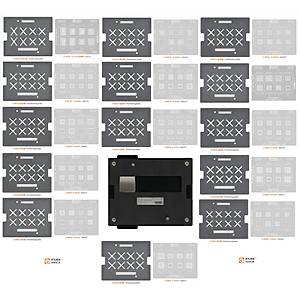 Amaoe M�knat�sl� ve Tablal� Kal�p Seti (14 adet kal�p)