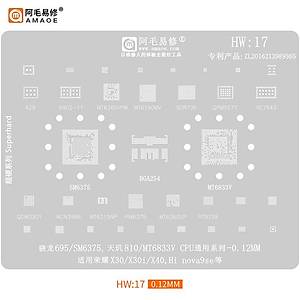 Amaoe HW 17 / 695 /SM6375 / 810 / MT6833V / X30 / X30� / X40 / H� NOVA9SE