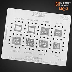 MQ 3 Qualcomm / MTK / CPU / SM8250 RAM / MT65885Z RAM / 865 / SM7250 / SM8250 CPU / MT6885Z CPU / SM6125 / SM7150