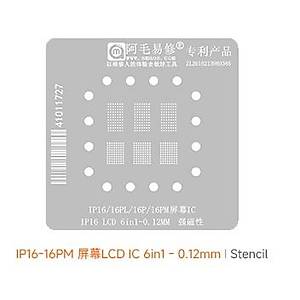 Amaoe iPhone 16 LCD Kal�b�