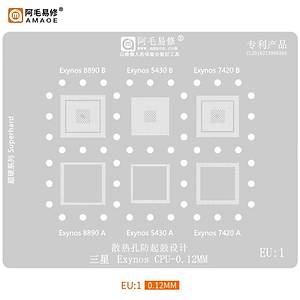 Samsung ve Huawei ��lemci Kal�p Seti (Amaoe M�knat�sl� Tabla ve Ped Seti ile birlikte g�nderilir!) (8 Adet Kal�p)