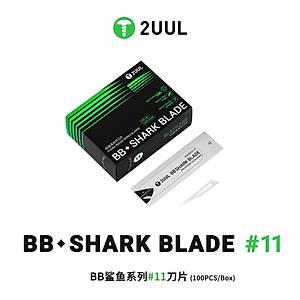 2UUL DA18 BB Shark Blade (11 Ne�ter) (100 Adet)