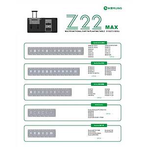 Mijing Z22 Max Entegre Tutucu ve Entegre Kal�p Seti (Android ��lemciler i�in) (Qualcomm / Mediatek / Kirin / Ram / Emmc)