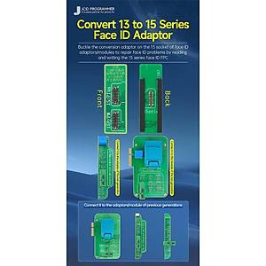 JC iPhone 15/15Plus/15Pro/15Promax Face id Convert Adapt�r