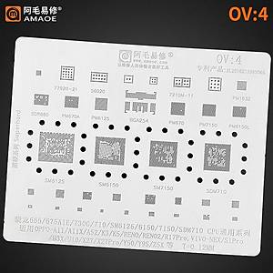 Amaoe OV 4 665 / 675AIE / 730G / 710 / SM6125 / 6150 / SM7150 / SDM710 CPU / OPPO A11 / A11X / A52 / K3 / K5 / RENO / RENO2 / R71Pro / VIVO-NEX / S1Pro / U3X / U10 / X27 / X27Pro / Y50 / Y9S / Z5X /NOTE 10 PRO/