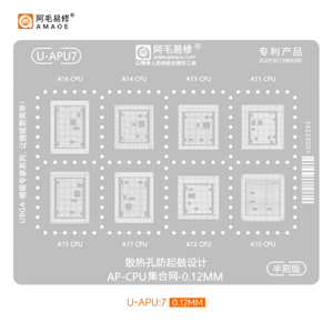 Amaoe U-APU7 iPhone ��lemci Kal�b� (A10/A11/A12/A13/A14/A15/A16/A17)