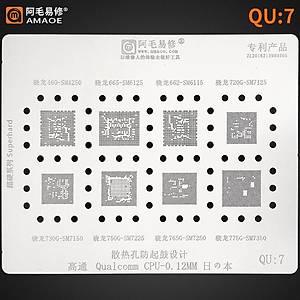 Amaoe Qualcomm QU 7 / 460-SM4250 / 665- SM6125 / 662-SM6115 / 720G-SM7125 / 730G-SM7150 / 750G-SM7225 / 765G-SM7250 / 775G-SM7350