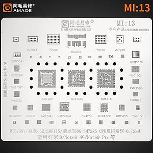 Amaoe Mi 13 / MT6769V / 662-SM6115 / 750G / SM7225 CPU / 9 / NOTE9 4G / NOTE9 Pro