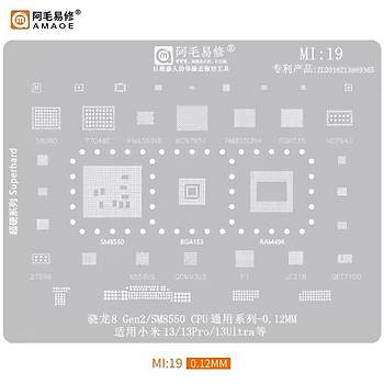 Amaoe Xiaomi Entegre Kal�p Seti (MI 1 - MI 19 aras� kal�plar) (19 Adet entegre kal�b� fiyat�d�r!)