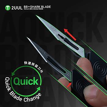 2UUL BB11 Ne�ter Tutucu ve 11 Ne�ter Seti (3 adet 11 numaral� ne�ter ucu)