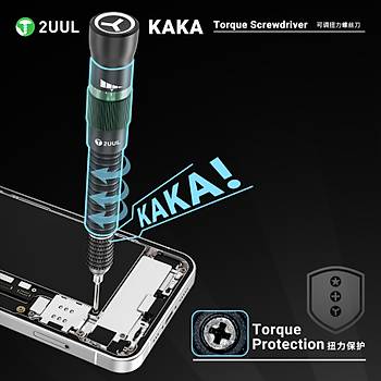 2UUL KaKa Torklu Tornavida Seti (Pentalobe 0.8mm / Philips 1.5mm / Tri-point 0.6mm)