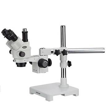 AmScope SM-3NTP Beyaz Full Mikroskop