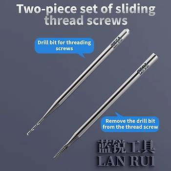 Lanrui U8S Dramel U Seti (Yalama vidalar iin)