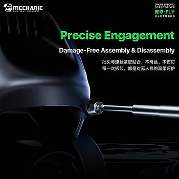 Mechanic Drone Tornavida Seti (6in1) (Drone tamiri i�in �zel seri)