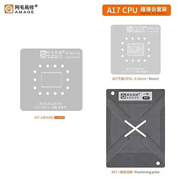 Amaoe ��lemci ve Ram Kal�p Seti (A11/A12/A13/A14/A15/A16/A17/A18/A18Pro/A19/A19Pro)
