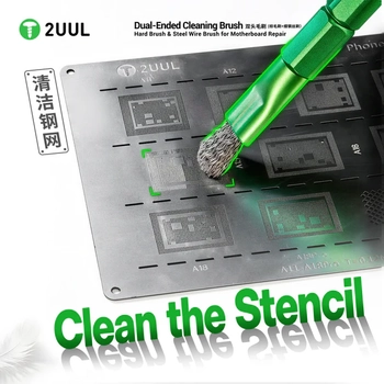 2UUL CL15 �ift Tarafl� Anti-Statik PCB Temizleme F�r�as�