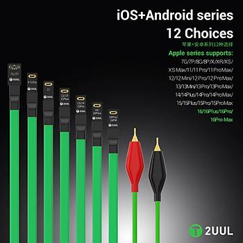 2UUL PW02 iPhone ve Android Power Kablo (iPhone 16 Serisi Dahildir)