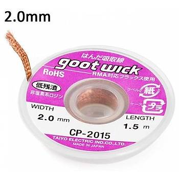 Gootwick CP-2015 Lehim ekme Teli (1.5m / 2.0mm)