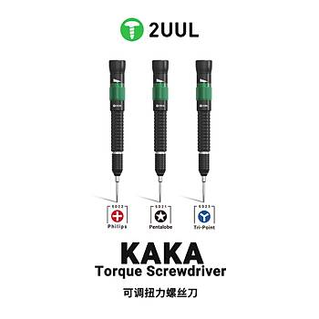 2UUL KaKa Torklu Tornavida Seti (Pentalobe 0.8mm / Philips 1.5mm / Tri-point 0.6mm)