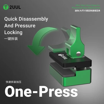 2UUL TC02 MAX Tune Clamp Ayarlanabilir Ekran ve Arka Cam Presleme Mandal� (MAX) (Sadece g�rseldeki b�y�k(MAX) olan klips g�nderilecektir, k���k(mini) olan ayr� sat�lmaktad�r)