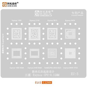 Samsung ve Huawei ��lemci Kal�p Seti (Amaoe M�knat�sl� Tabla ve Ped Seti ile birlikte g�nderilir!) (8 Adet Kal�p)