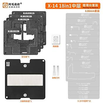 Amaoe iPhone X-14 Promax Birletirme Kalb (X/11/12/13/14 SERLER)