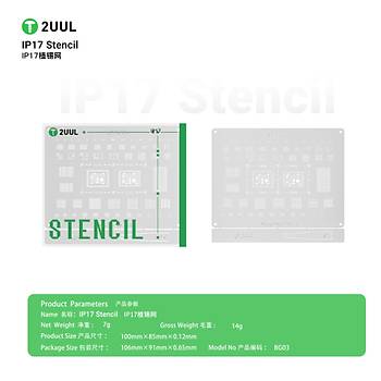 2UUL BG03 iPhone 17 Entegre Kal�b�