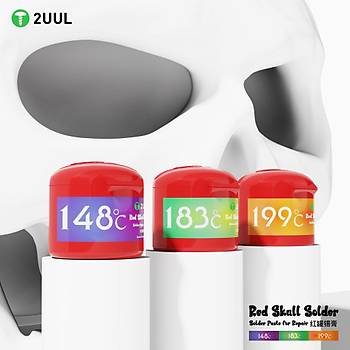 2UUL 199 Derece Red Skull Sv Lehim