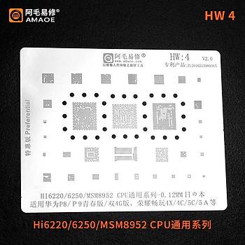 Amaoe HW 4 / HI6220 / MSM8952 CPU / P8 / P9 / 4G / 4X / 4C / 5C / 5A
