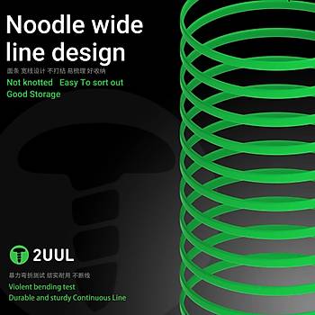 2UUL PW02 iPhone ve Android Power Kablo (iPhone 16 Serisi Dahildir)