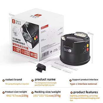 YCS 6558 Mikroskop Lambas (UV Lamba ve Hizalama I olarak da kullanlabilir.)