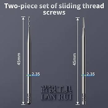 Lanrui U8S Dramel U Seti (Yalama vidalar iin)