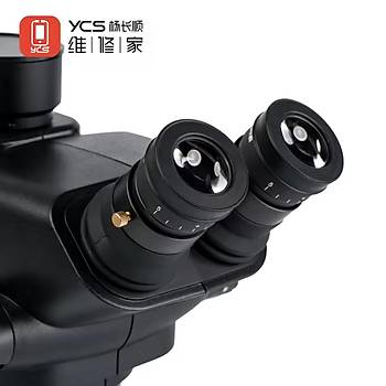YCS 71 Ultra Trinocular Mikroskop Ba�l��� (0.67X - 45X Zoom)
