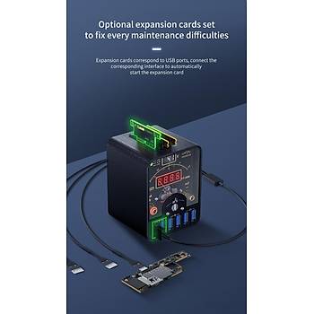 Qianli LT1 Power Supply ve Power Kablo (iPhone 6-12PM aras modelleri destekler.)