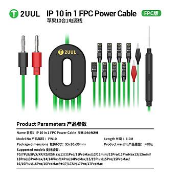 2UUL PW10 iPhone Power Kablo (7-17PM aras� modelleri destekler!)