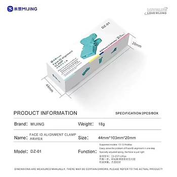 Mijing DZ-01 Face id Hizalama (iPhone 13-15ProMax)