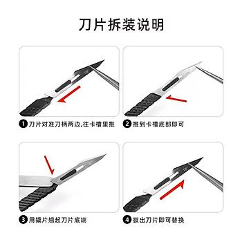 Qianli TX01 Karbon Fiber Ne�ter Sap� (3 adet ne�ter ucu fiyata dahildir!)