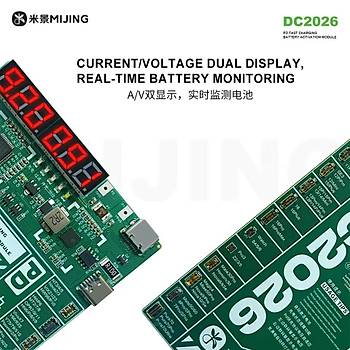 Mijing DC2026 Batarya �oklama