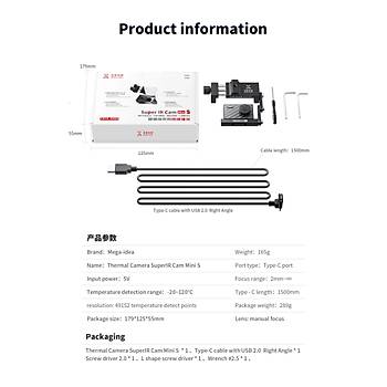Super IR Cam Mini S Termal Kamera