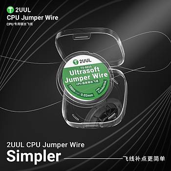 2UUL FX-002S Yol ekme Teli (0.02mm / 100M)