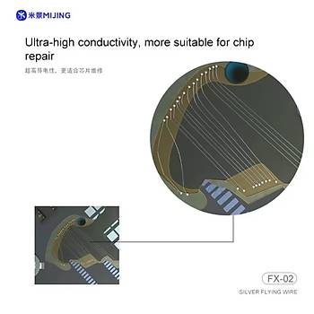 Mijing FX-02 Yol ekme Teli (0.02mm / 100M)