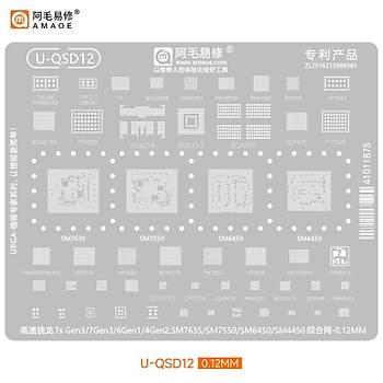Amaoe U-QSD12 7S GEN3 / 6GEN1 / 7GEN3 / 4GEN2 / SM7635 / SM7550 / SM6450 / SM4450
