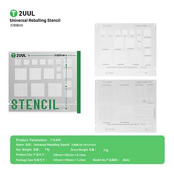 2UUL BG02 Universal Kal�p Seti (2 adet kal�p fiyat�d�r!)